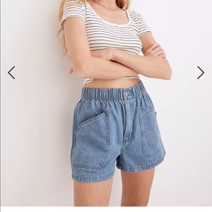 Madewell women’s new denim shorts